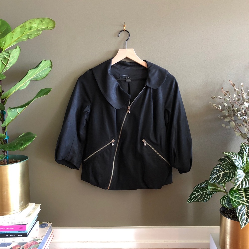 Marc by Marc Jacobs Asymmetrical Cropped Jacket